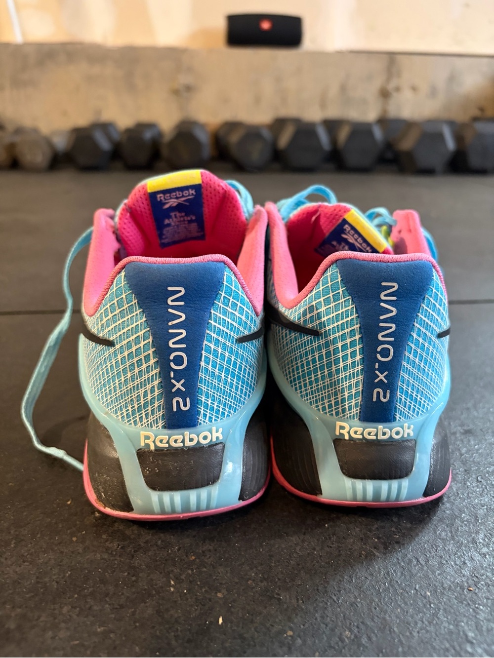 Reebok women’s Nano X2 Sneakers - Blue & Pink